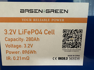 LifePO4 EVE LF280AH (2 фото из 3)