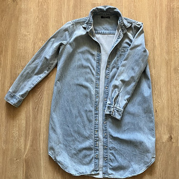 Женское джинсовое платье 40