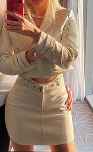 Юбка Balmain из овчины (3 фото из 3)
