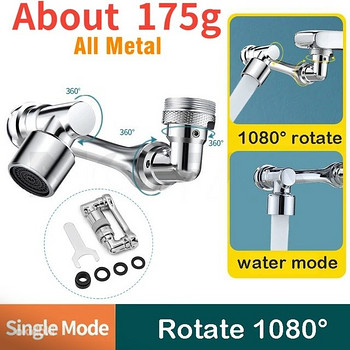 1080° pööratav aeraator