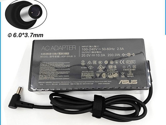 Asus laadija 200w 6.0×3.7mm originaal