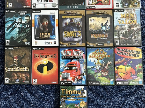 (CD) Arvutimängud / PC Games (23x)