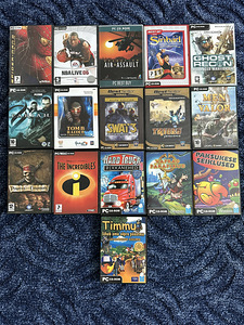 (CD) Arvutimängud / PC Games (17x) (1 foto / 4)