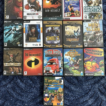 (CD) Arvutimängud / PC Games (23x)