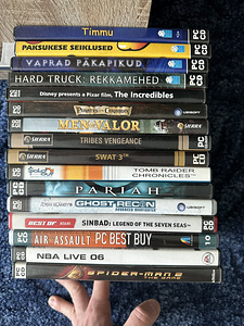 (CD) Arvutimängud / PC Games (17x) (2 foto / 4)
