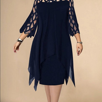 Платье шифоновое. 6XL.44EU