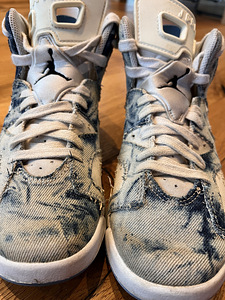 Продаются использованные Air Jordan 6 Retro (GS), размер EU (5 фото из 7)