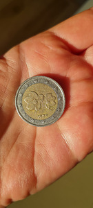 Soome 2 eur 1999 münt, haruldane, veaga münt (1 foto / 7)