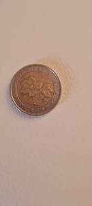 Soome 2 eur 1999 münt, haruldane, veaga münt (4 foto / 7)