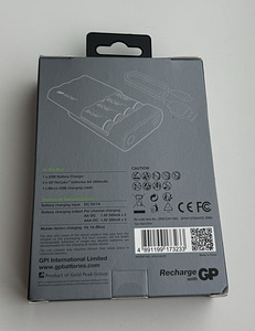 GP 4x 2600mAh 2-in-1 Power Solution (2 фото из 5)