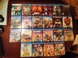 Playstation 4 mängud ja Playstation 5 mängud (1 foto / 2)