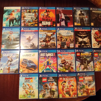 Playstation 4 mängud ja Playstation 5 mängud