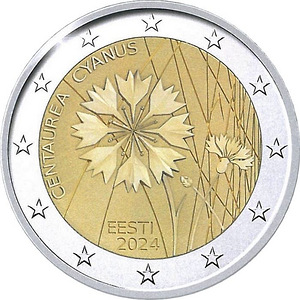 2 euro mündid 2024 UNC (2 foto / 2)