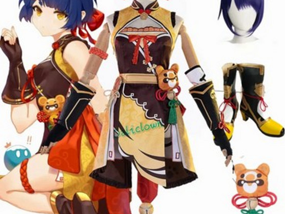 Xiang Lingi cosplay Genshin Impact