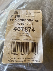 Padjad aiatoolile kõrge seljatoega (mõõdud 45x125 cm) (3 foto / 3)