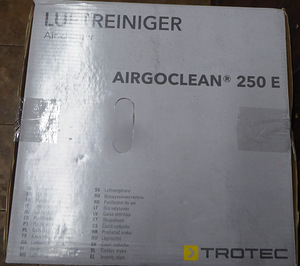 Õhupuhasti TROTEC AirgoClean® 250 E + Karp UUS! (3 foto / 10)