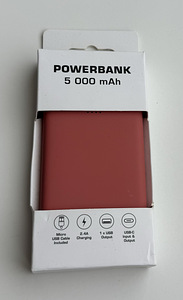 Powerbank 5000mAh , Orange (1 фото из 2)
