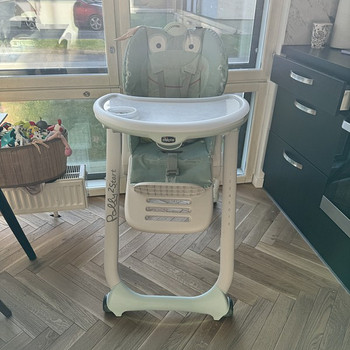 Обеденный стул Chicco Polly 2 Start, Froggy