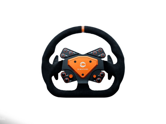 Simucube Tahko Round Wheel Orange
