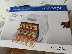 ФРУКТОВЫЙ ДЕГИДРАТОР CONCEPT 500W (3 фото из 3)