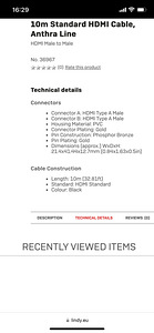 Hdmi kaabel 10m 4k 60hz (3 foto / 4)