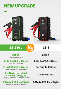 Utrai JS-1 Pro 2500A Käivitusabi Booster (6 foto / 6)