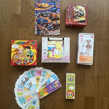 Игры, кубики, пазлы