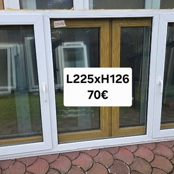 PVC aknad 7tk
