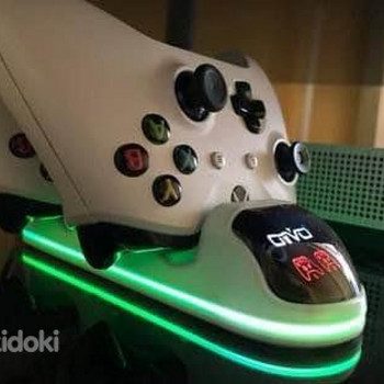Xbox one/series s pultide laadija + 2 taaslaetavat akut