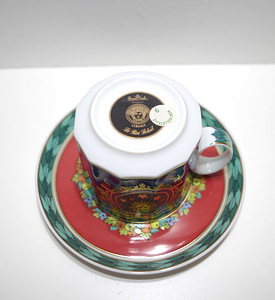 Чашка кофейная с блюдцем Rosenthal Versace Le Roi Soleil 1tk (4 фото из 5)