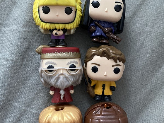 Mänguasjad filmist Harry Potter.