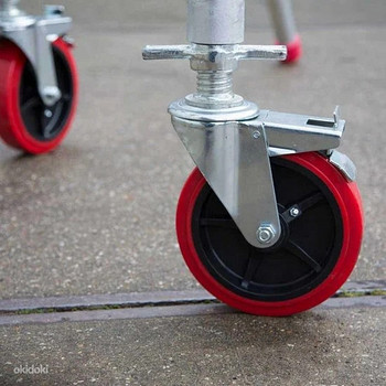 Säädettävät pyörät 200mm