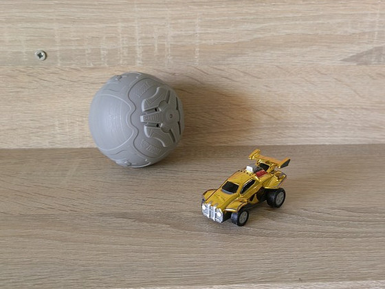 Игрушечная машинка Rocket League Pull back | Golden Octane