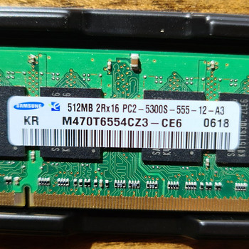 Sülearvuti mälu DDR2 512MB 533