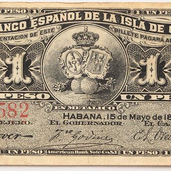Cuba 1 peso 1896