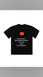 Футболка Travis Scott x McDonald's Sesame II (1 фото из 2)
