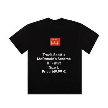 Travis Scott x McDonald's Sesame II T-shirt