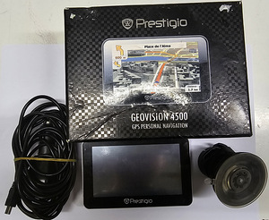 Navigator Prestigio Geovision 4500 + Autolaadija + Hoidja (2 foto / 6)