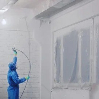 Безповітряне фарбування. Малярні роботи
