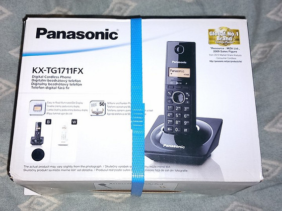 Panasonic juhtmevaba lauatelefon