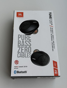 JBL Tune 120 TWS Black / White (1 фото из 8)