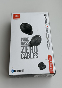 JBL Tune 115 TWS Black / White (1 foto / 8)