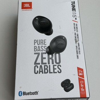 JBL Tune 115 TWS Black / White