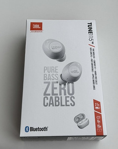 JBL Tune 115 TWS Black / White (5 foto / 8)