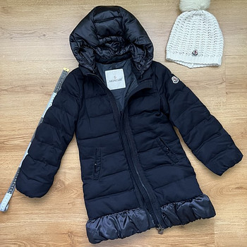 Moncler mantel originaal müts kaasa