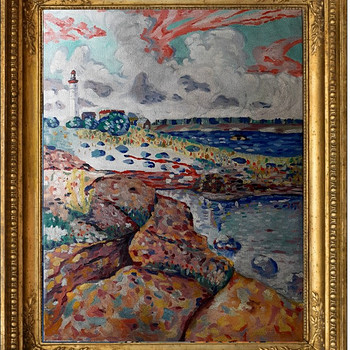 Konrad Mägi maal Vilsandi motiiv 1913-1914