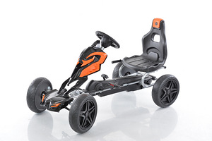 Velokart (Velomobile) Go-Kart 1504 must (alates 5-12 aasta (1 foto / 10)