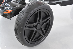 Velokart (Velomobile) Go-Kart 1504 must (alates 5-12 aasta (6 foto / 10)