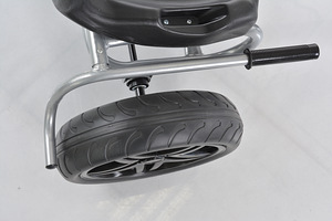 Velokart (Velomobile) Go-Kart 1504 must (alates 5-12 aasta (8 foto / 10)