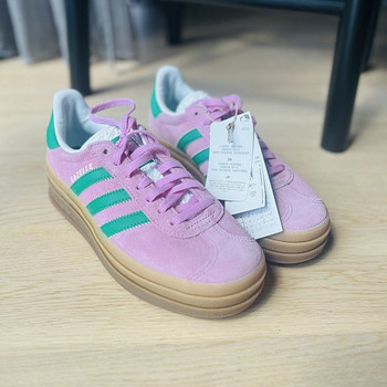 Adidas Gazelle pink/green